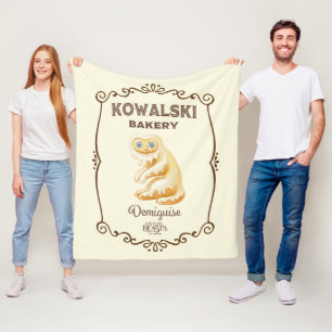 Couverture Polaire Boulangerie Kowalski - Demiguise
