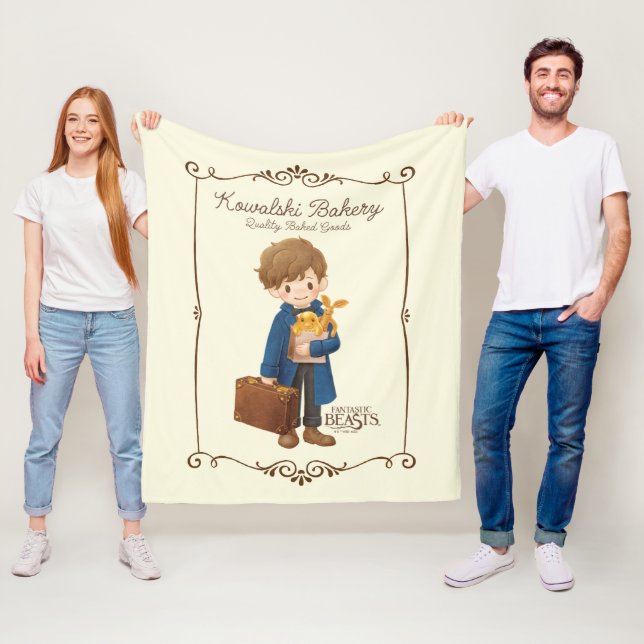 Couverture Polaire Boulangerie Kowalski - Newt Scamander (En situation)