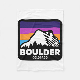 Couverture Polaire Boulder Colorado Ski Snowboard Voyage en famille 2