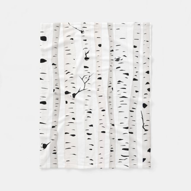 Couverture Polaire Bouleau (Devant)