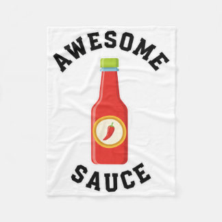 Couverture Polaire Bouteille de Sauce Awesome au Poulet