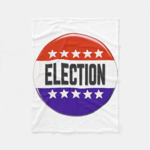 Couverture Polaire Bouton Élection