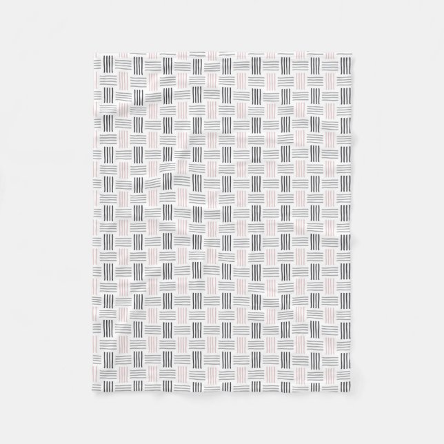 Couverture Polaire Bouton MindGrid (Devant)