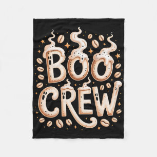 Couverture Polaire Bow Crew Halloween Café Cappuccino Espresso Rist