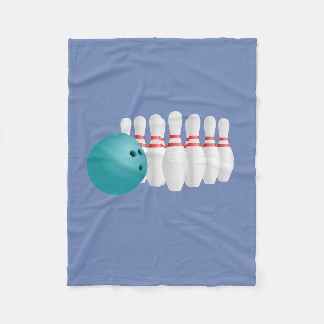 Couverture Polaire Bowling (Devant)