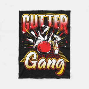 Couverture Polaire Bowling Cool Gutter Gang Bowlers 10 broches