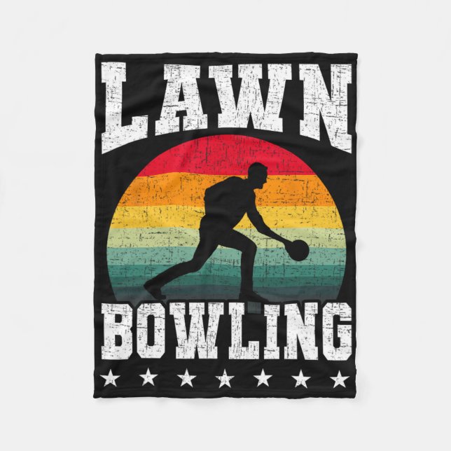 Couverture Polaire Bowling de pelouse (Devant)