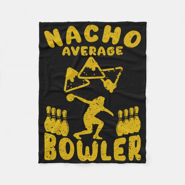 Couverture Polaire Bowling Nacho Moyenne Bowler Cinco De Mayo M (Devant)