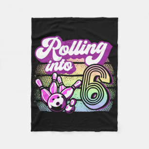 Couverture Polaire Bowling Party Rolling En 6 Bowling Anniversaire