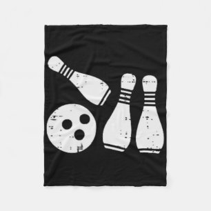 Couverture Polaire Bowling Pocket Sports Bowler Team Femmes Hommes En