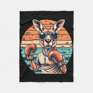Couverture Polaire Boxe Roger Australian Kangaroo Boxer Kang