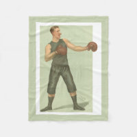 Boxer vintage avec troncs verts longs