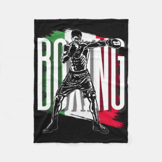 Couverture Polaire Boxing , Mexican Flag 