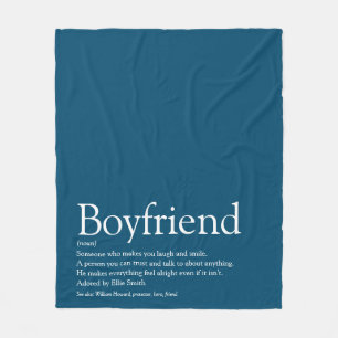 Couverture Polaire Boyfriend Définition Cool Fun Blue