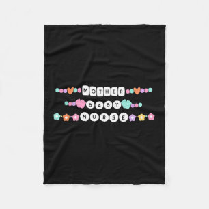 Couverture Polaire Bracelet d'amitié Mbu Infirmière Mère Bébé