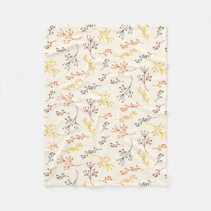 Couverture Polaire Branches d'automne
