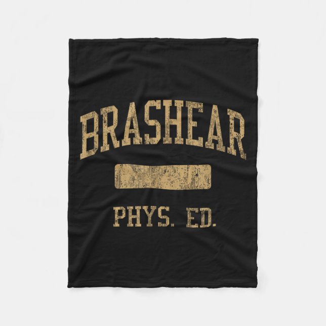 Couverture Polaire Brashear High School Hs Ttsburgh Pa Phys Ed  (Devant)