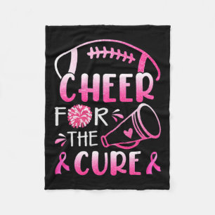 Couverture Polaire Breast Cancer Awareness Cheer For The Cure T-shirt