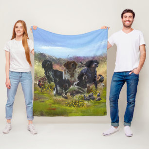 Couverture Polaire Bretagne Espagnols, chasse aux oiseaux
