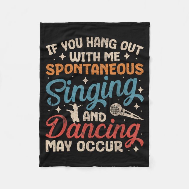 Couverture Polaire Broadway Musical Theater Nerd Theatre Geek Drama L (Devant)