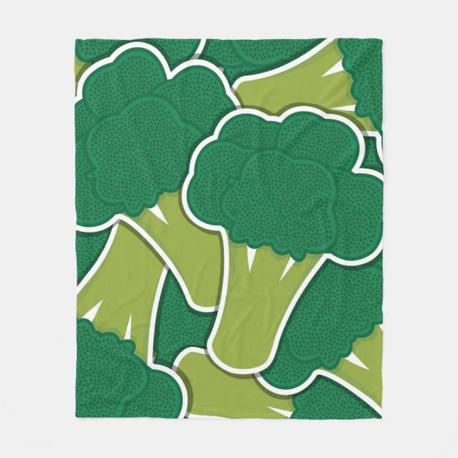 Couverture Polaire Brocoli (Devant)