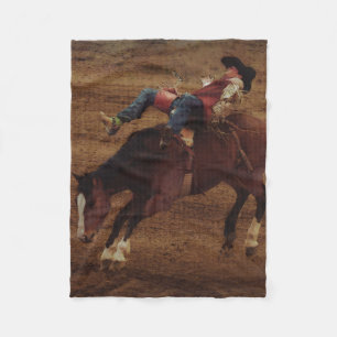 Couverture Polaire Bronc - Rodeo Bronco équitation
