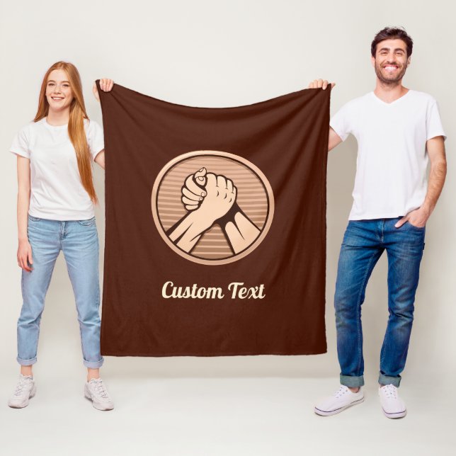 Couverture Polaire Bronze (En situation)