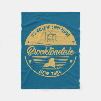 Couverture Polaire Brooktondale New York C'est où mon histoire commen