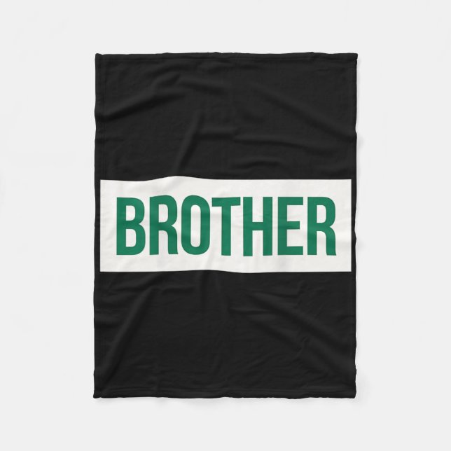 Couverture Polaire Brother Caddie Golf Retour Golf Golf Golf Playe (Devant)