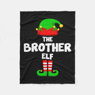 Couverture Polaire Brother Elf drôle Noël Correspondant famille Pa