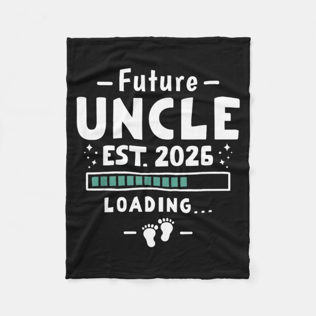 Couverture Polaire Brother To Uncle Pregnancy Announcement - Future U (Devant)