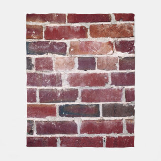 Couverture Polaire Brown brick wall
