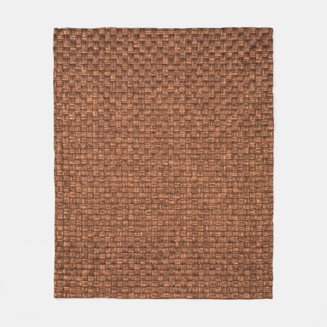 Couverture Polaire brown fabric texture for background (Devant)