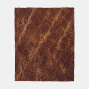 Couverture Polaire Brown leather textureleather,texture,abstract,acce
