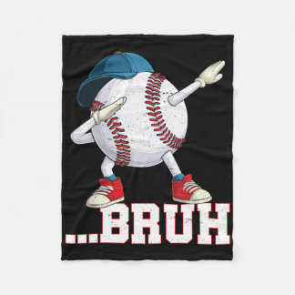 Couverture Polaire Bruh Funny Dabbing Sell Players Gift Boys Girls Ki