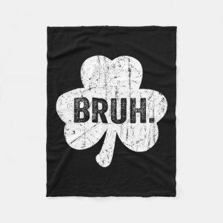 Couverture Polaire Bruh Meme Drôle Dire Bro Salutation Ado Garçon St 