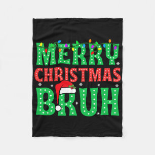 Couverture Polaire Bruh Mème Drôle Dire Bro Salutation Ados garçons H