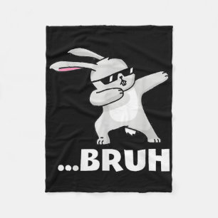 Couverture Polaire Bruh meme Funny Bro Ados Garçons Enfants Pâques Jo