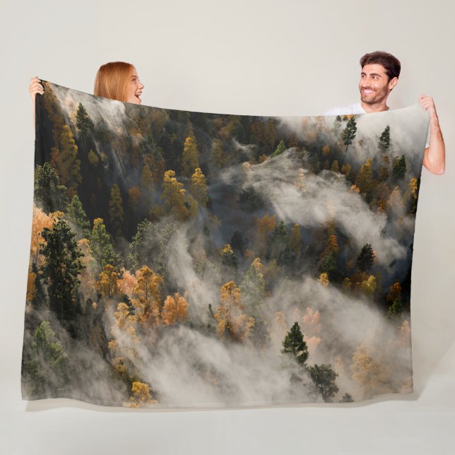 Couverture Polaire Brume du matin (En situation)