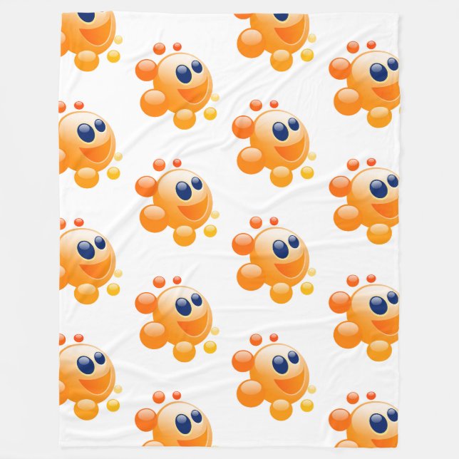 COUVERTURE POLAIRE BUBBBLY SUN (Devant)