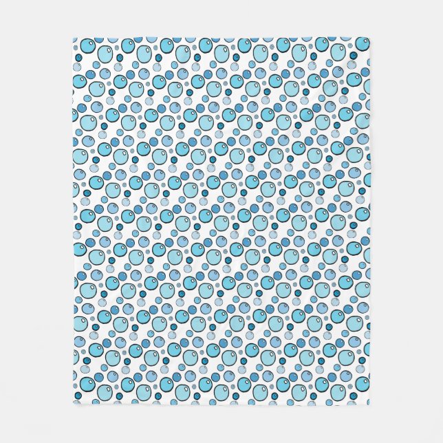 Couverture Polaire Bubbles (Devant)