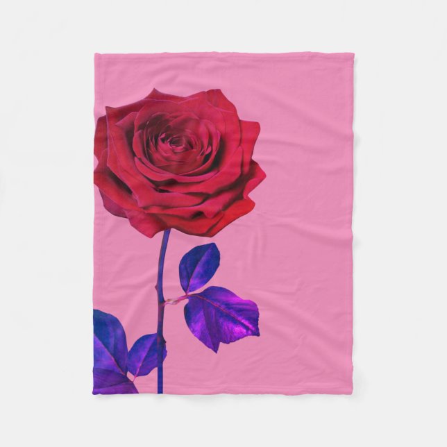 Couverture Polaire BuddhaToday #98 Bouddha bébé rose de Miami cosy (Devant)