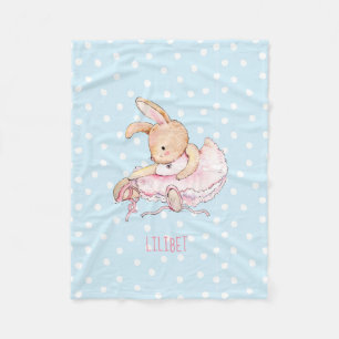 Couverture Polaire BUDGET Baby Girls Poison Named - Bunny Rabbit Ball