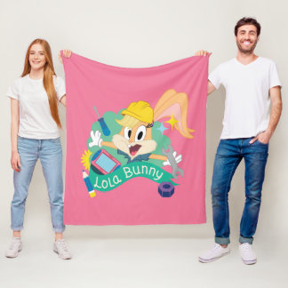 Couverture Polaire BUGS BUNNY BUILDERS™| Graphisme du personnage Lola