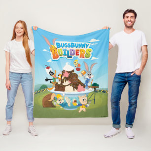 Couverture Polaire BUGS BUNNY BUILDERS™ Looney Builders Glace