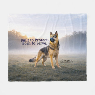 Couverture Polaire Built to Protect German Shepherd