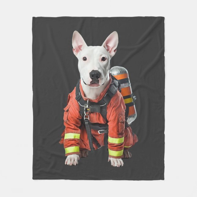 Couverture Polaire Bull Terrier (Devant)