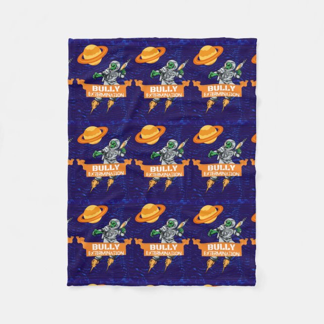 COUVERTURE POLAIRE BULLE EXTERMINATOR, AQUI ESTAMOS Y NO NOS VAMOS (Devant)