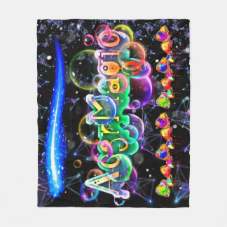 Couverture Polaire Bulles du parti Ac3rMagic
