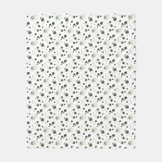 Couverture Polaire BULLES élégance n'importe quelle couleur (Devant)